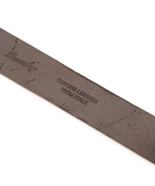 BEAMS BOY（ビームスボーイ）の「BEAMS BOY / 35㎜イタリアン WASHレザー（ベルト・レディース・ライトブラウン/ダークブラウン・ONE SIZE）」の7枚目の写真