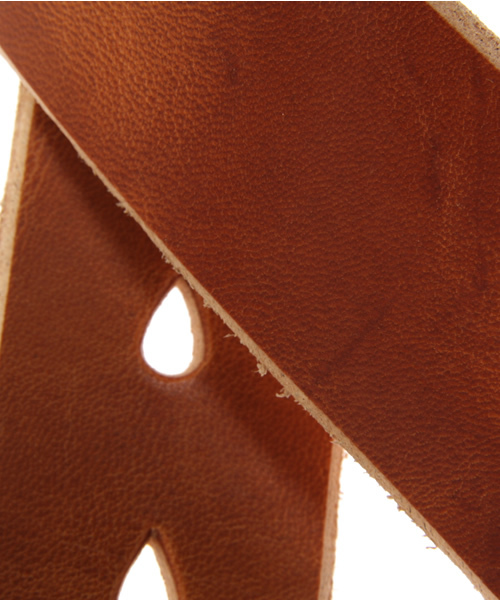 BEAMS BOY（ビームスボーイ）の「BEAMS BOY / 35㎜イタリアン WASHレザー（ベルト・レディース・ライトブラウン/ダークブラウン・ONE SIZE）」の5枚目の写真