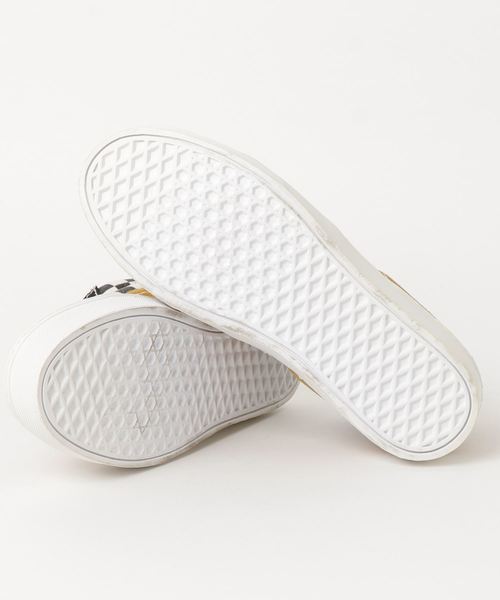 MYne（マイン）の「【MYne】ハイカットスニーカー/hybrid hi cut sneaker（スニーカー・メンズ・ブラック/イエロー・41/40）」の4枚目の写真