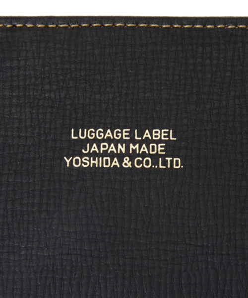 YOSHIDA LUGGAGE LABEL 財布 黒 JET-BLACK(ジェットブラック) WALLET | 吉田カバンホームページ