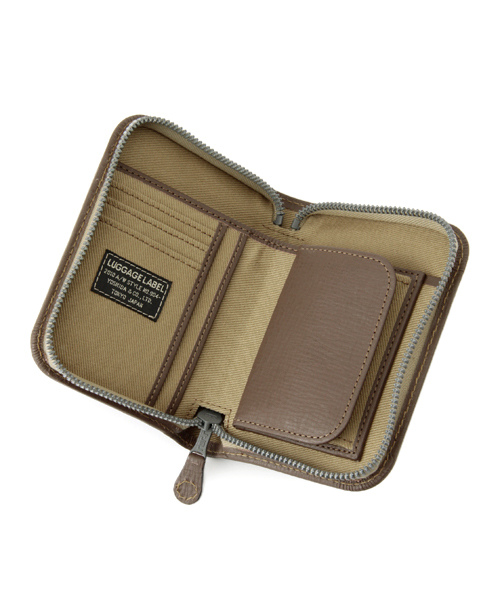 【希少・極美品】ラゲッジ・レーベル OFFICER 財布 LUGGAGE LABEL（ラゲッジレーベル）の「LUGGAGE LABEL OFFICER