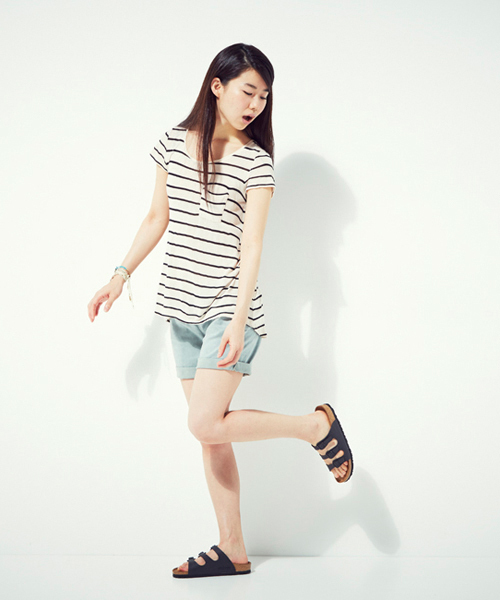 BIRKENSTOCK（ビルケンシュトック）の「■InRed/SEDA5月号掲載■FLORIDA BF Black(WOMEN)（サンダル・レディース・ブラック・35/36/37/38/39）」の9枚目の写真