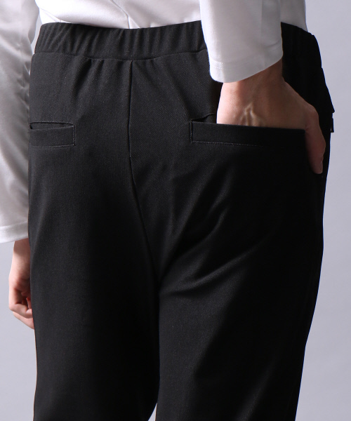 5351 POUR LES HOMMES(ゴーサンゴーイチプールオム)の「シャンブレーハイテンションジョガーパンツ(その他パンツ・メンズ・ブラック・46/44/48)」の8枚目の写真