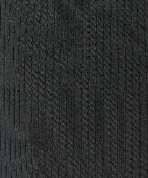 ASTRAET(アストラット)の「<ASTRAET(アストラット)>リブ ショートスリーブ プルオーバー◇(Tシャツ/カットソー・レディース・ホワイト/ブラック/オリーブ/ブラウン/ライラック/ダークブラウン・FREE)」の7枚目の写真