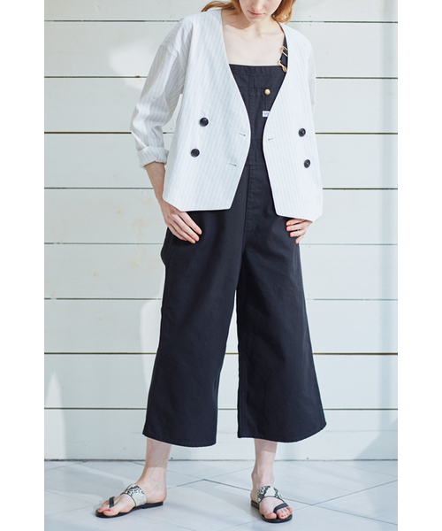 Lee（リー）の「［別注］FORDMILLS by LEE / サロペット（その他パンツ・レディース・ブラック/インディゴブルー・SMALL/X-SMALL）」の4枚目の写真