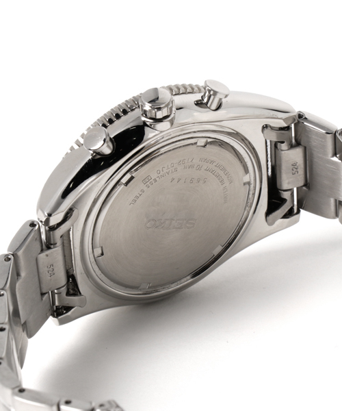 SEIKO（セイコー）の「SEIKO セイコー クロノグラフ メタルバンド クォーツ腕時計【WEB限定】SNDG59P1（アナログ腕時計・メンズ・シルバー・FREE）」の5枚目の写真