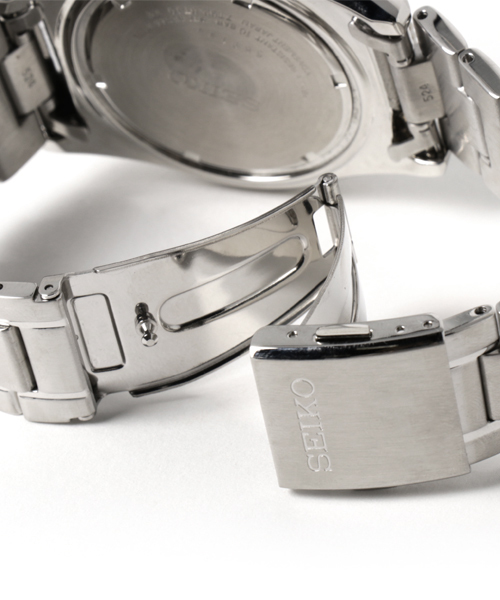 SEIKO（セイコー）の「SEIKO セイコー クロノグラフ メタルバンド クォーツ腕時計【WEB限定】SNDG59P1（アナログ腕時計・メンズ・シルバー・FREE）」の4枚目の写真