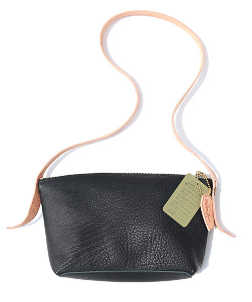 NATAL DESIGN（ネイタルデザイン）の「【ネイタルデザイン】NATAL DESIGN X THE SUPERIOR LABOR LEATHER POUCH / シュペリオルレイバー レザーポーチ（ショルダーバッグ・メンズ・ブラック・FREE）」の7枚目の写真