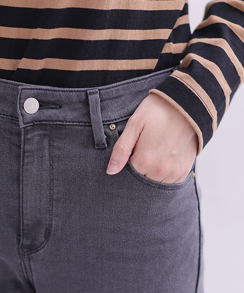 Lee（リー）の「Lee/JEGGINGS ANKLE TAPERED（その他パンツ・レディース・ブラック/インディゴブルー/グレー/ブルー/ダークネイビー・SMALL/X-SMALL/MEDIUM）」の20枚目の写真