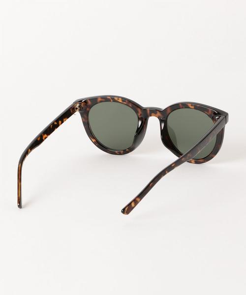 green label relaxing（グリーンレーベルリラクシング）の「KFC ボスリントンフラットカラーレンズメガネ ◆（サングラス・レディース・ブラウン・FREE）」の3枚目の写真