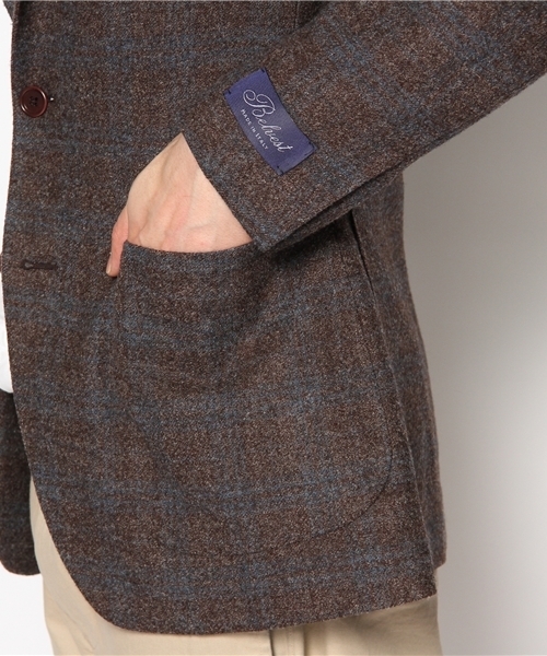 BEAMS F（ビームスエフ）の「 Belvest / “Jacket In the Box”ワイドチェックジャケット（テーラードジャケット