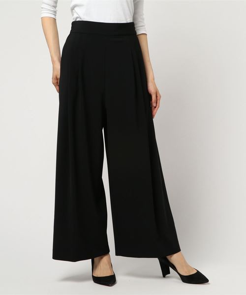 RIVE DROITE（リヴドロワ）の「ステファニーワイドパンツ２（その他パンツ・レディース・ブラック/ベージュ/オフホワイト・FREE）」の2枚目の写真