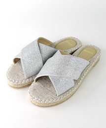 minia | クロス エスパドリーユ スリッパサンダル [ minia ](サンダル)