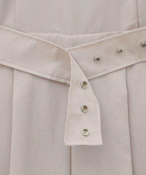 amorous insense（アモラスインセンス）の「センタープレスオールインワン（つなぎ/オールインワン・レディース・ブラック/ベージュ・MEDIUM）」の18枚目の写真