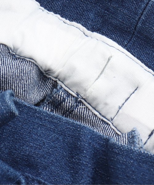 BREEZE（ブリーズ）の「リボン付きテーパードパンツ 9分丈（その他パンツ・キッズ・エンジ/カーキ/ブルー・90/100/110/120/80/130/140）」の12枚目の写真