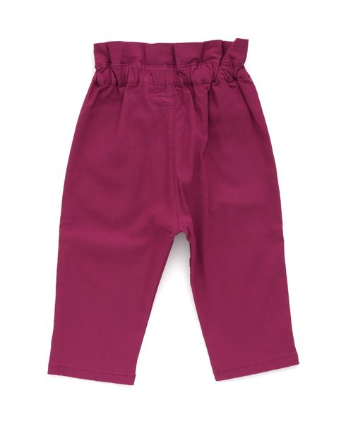 BREEZE（ブリーズ）の「リボン付きテーパードパンツ 9分丈（その他パンツ・キッズ・エンジ/カーキ/ブルー・90/100/110/120/80/130/140）」の20枚目の写真