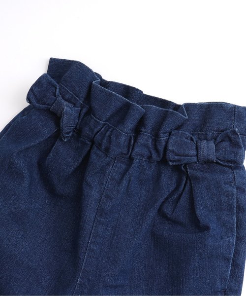 BREEZE（ブリーズ）の「リボン付きテーパードパンツ 9分丈（その他パンツ・キッズ・エンジ/カーキ/ブルー・90/100/110/120/80/130/140）」の18枚目の写真