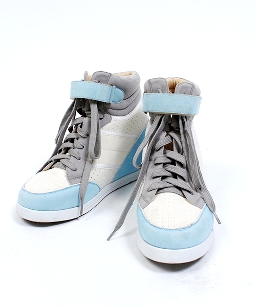 WEGO（ウィゴー）の「WEGO/インヒールスニーカー（スニーカー・レディース・ホワイト/レッド/サックスブルー/ピンク・23.5/24.5）」の19枚目の写真