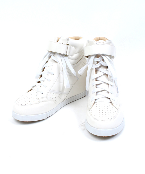 WEGO（ウィゴー）の「WEGO/インヒールスニーカー（スニーカー・レディース・ホワイト/レッド/サックスブルー/ピンク・23.5/24.5）」の21枚目の写真