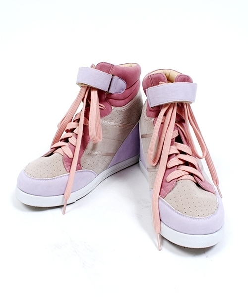 WEGO（ウィゴー）の「WEGO/インヒールスニーカー（スニーカー・レディース・ホワイト/レッド/サックスブルー/ピンク・23.5/24.5）」の20枚目の写真