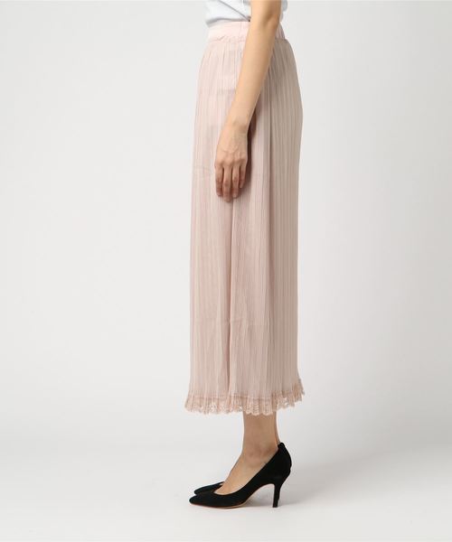 flower（フラワー）の「ミッドナイトチュールスカート（スカート・レディース・ブラウン/ピンク・FREE）」の3枚目の写真