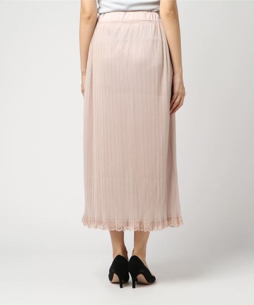 flower（フラワー）の「ミッドナイトチュールスカート（スカート・レディース・ブラウン/ピンク・FREE）」の4枚目の写真