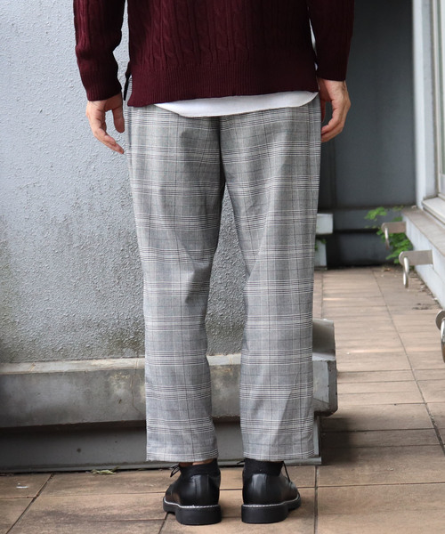 Confirm(コンファーム)の「Confirm / コンファーム チェック/ストライプスラックス(その他パンツ・メンズ・ブラック/グレー/キャメル・M/L)」の19枚目の写真