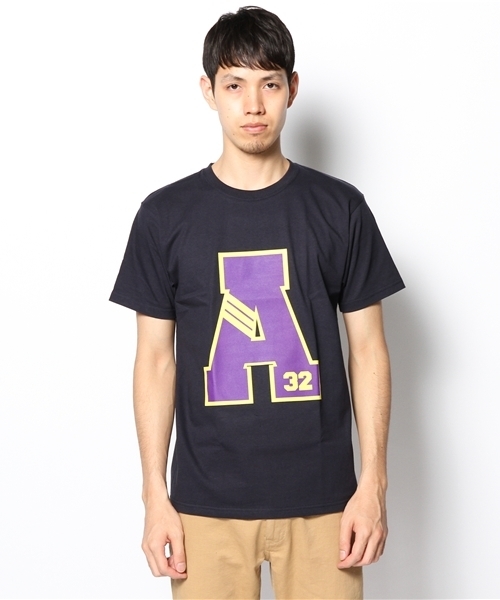 WEGO(ウィゴー)の「WEGO/ビッグアルファベットTee(S)(Tシャツ/カットソー・メンズ・ブラック/ホワイト/ネイビー/ホワイト系その他/ワイン・MEDIUM/LARGE)」の6枚目の写真