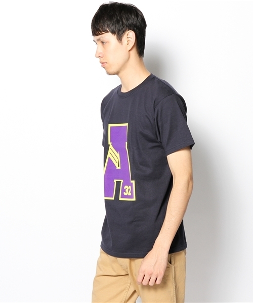 WEGO(ウィゴー)の「WEGO/ビッグアルファベットTee(S)(Tシャツ/カットソー・メンズ・ブラック/ホワイト/ネイビー/ホワイト系その他/ワイン・MEDIUM/LARGE)」の7枚目の写真