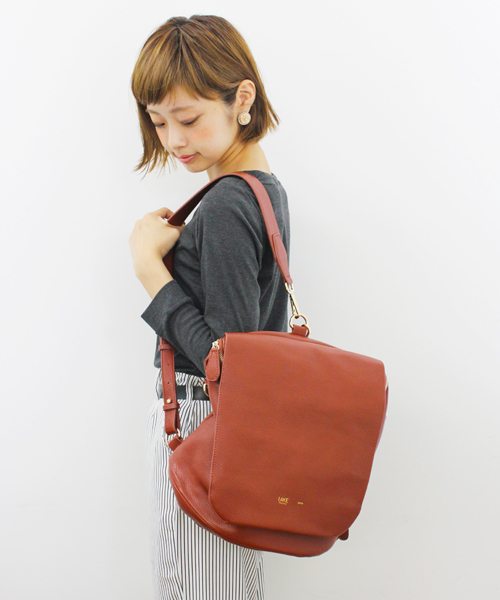 Kastane（カスタネ）の「【Kastane】2WAYリュック（バックパック/リュック・レディース・ブラック/グリーン/キャメル/ワインレッド/ブラック系その他/グリーン系その他/ブラック×ブラック・FREE）」の7枚目の写真