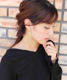 MODE ROBE | メタルタッセル ピアス(ピアス(両耳用))