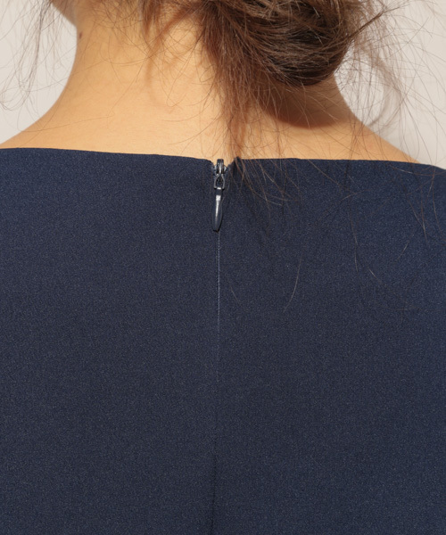 apres jour（アプレジュール）の「【PARTY】チェックスリーブワンピース【ZOZOTOWN限定アイテム】（ワンピース・レディース・ネイビー/ブラック・フリー）」の17枚目の写真