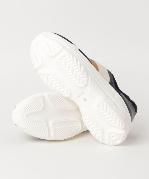 byあしながおじさん（バイアシナガオジサン）の「〈 byあしながおじさん 〉　厚底スリッポン（スニーカー・レディース・ホワイト/ネイビー/ブラック/グレー・L/S/LL/M）」の12枚目の写真