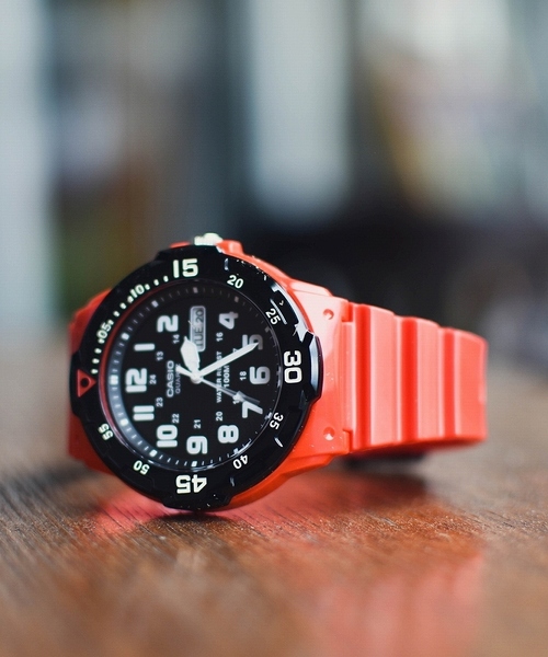 60】【CASIO（カシオ）】ダイバーアナログ 腕時計（アナログ腕時計