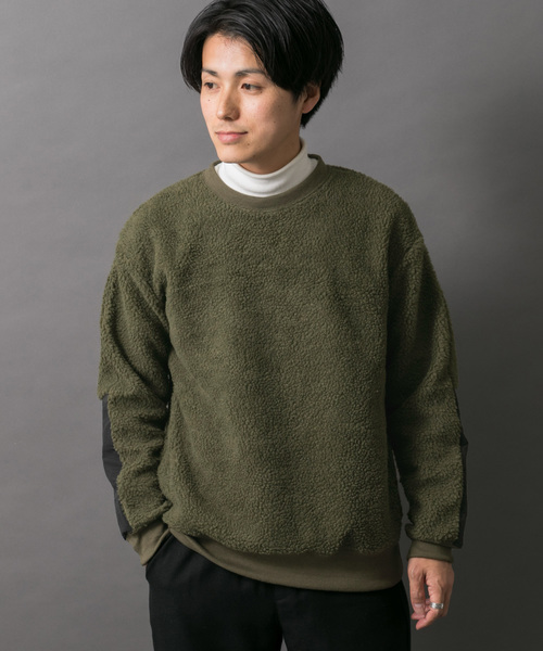 ITEMS URBANRESEARCH（アイテムズ アーバンリサーチ）の「ボアスウェット（その他トップス・メンズ・ブラック/レッド/オフホワイト/カーキ・40/38）」の13枚目の写真