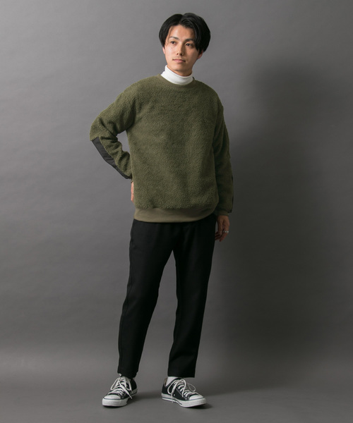 ITEMS URBANRESEARCH（アイテムズ アーバンリサーチ）の「ボアスウェット（その他トップス・メンズ・ブラック/レッド/オフホワイト/カーキ・40/38）」の15枚目の写真