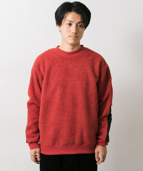 ITEMS URBANRESEARCH（アイテムズ アーバンリサーチ）の「ボアスウェット（その他トップス・メンズ・ブラック/レッド/オフホワイト/カーキ・40/38）」の19枚目の写真