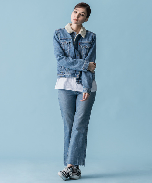 Levi's/リーバイス シェルパトラッカージャケット DIVIDED BLUE