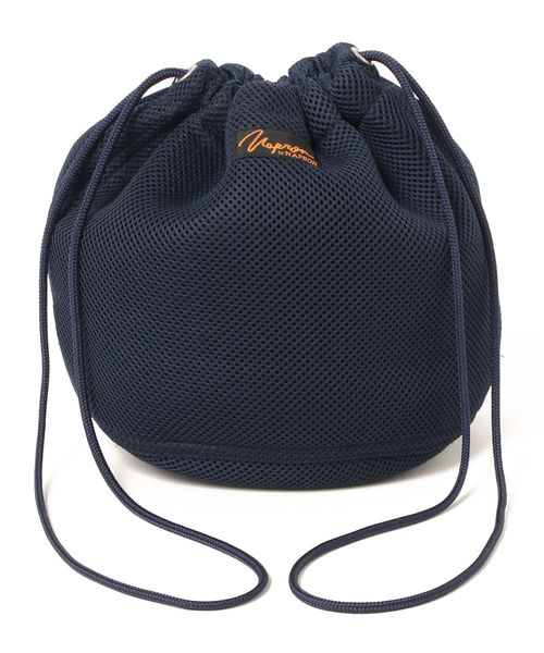 BEAMS BOY（ビームスボーイ）の「NAPRON / ラッセル ペイシェント バッグ（ハンドバッグ・レディース・ホワイト/ネイビー・ONE SIZE）」の11枚目の写真