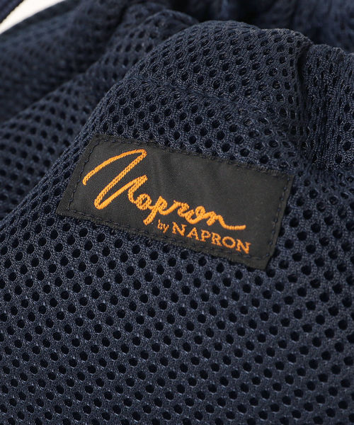 BEAMS BOY（ビームスボーイ）の「NAPRON / ラッセル ペイシェント バッグ（ハンドバッグ・レディース・ホワイト/ネイビー・ONE SIZE）」の15枚目の写真