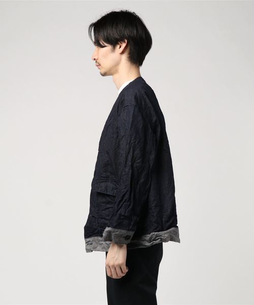 yoko sakamoto,【yoko sakamoto】 NO COLLAR BLOUSON - WEAR