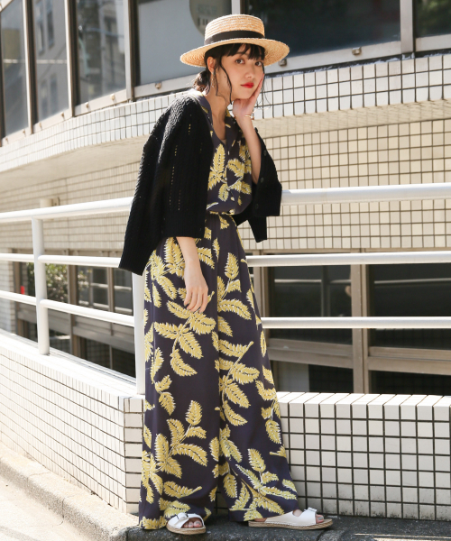 LOWRYS FARM(ローリーズファーム)の「カイキンオールインワン 833997(つなぎ/オールインワン・レディース・アイボリー/ネイビー・FREE)」の15枚目の写真