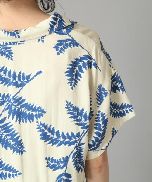 LOWRYS FARM(ローリーズファーム)の「カイキンオールインワン 833997(つなぎ/オールインワン・レディース・アイボリー/ネイビー・FREE)」の9枚目の写真