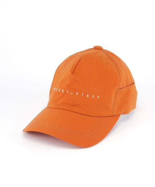 CPH(シーピーエイチ)の「CPH/シーピーエイチ/5 PANEL CAP STASH/5 パネルキャップ スタッシュ/05-91(キャップ・メンズ・ブラック/オレンジ/アイボリー/ネイビー・FREE)」の1枚目の写真