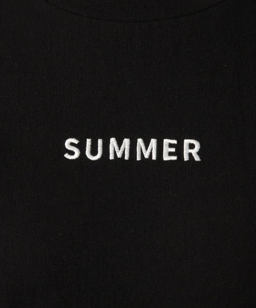 LOWRYS FARM（ローリーズファーム）の「チビロゴＴＥＥ　837987（Tシャツ/カットソー・レディース・ブラック/ベージュ/オフホワイト/パープル・FREE）」の11枚目の写真