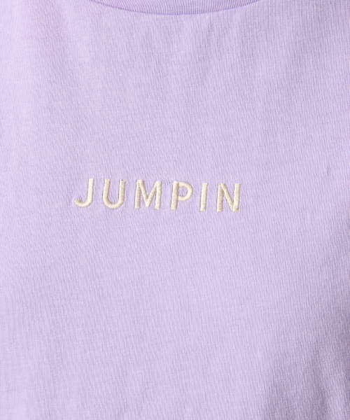 LOWRYS FARM（ローリーズファーム）の「チビロゴＴＥＥ　837987（Tシャツ/カットソー・レディース・ブラック/ベージュ/オフホワイト/パープル・FREE）」の14枚目の写真