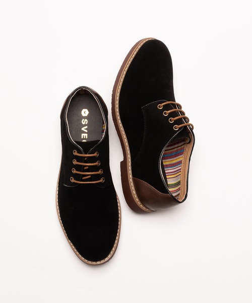 SVEC（シュベック）の「オックスフォード ライト カジュアルシューズ / レースアップ（ドレスシューズ・メンズ・ブラック/ブラウン/ブラック系その他/インディゴブルー/ネイビー/ブルー系その他/ブラック系その他2/ブラック系その他3・40/41/42/43/44/45/39/46）」の9枚目の写真