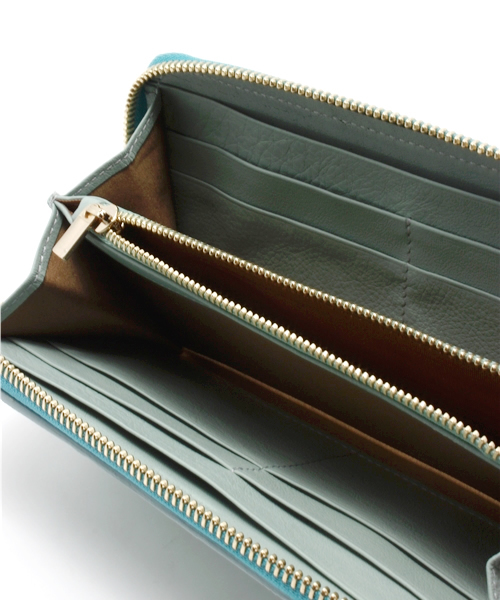 ESTNATION（エストネーション）の「de couture 長財布（財布・レディース・ホワイト/ライトブルー・FREE）」の5枚目の写真