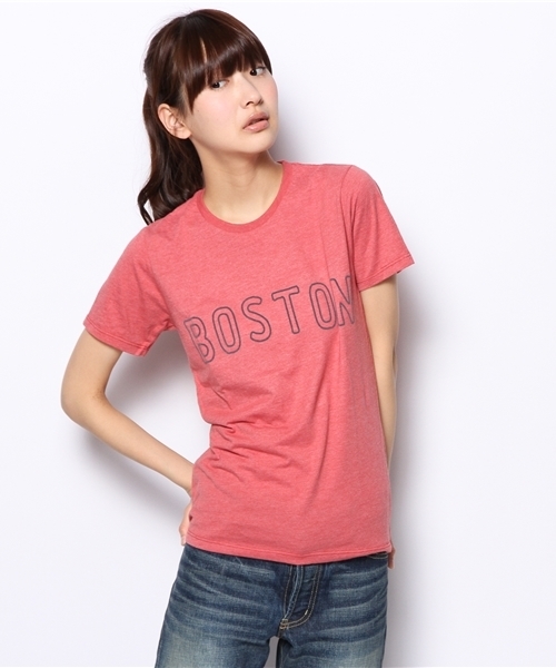 BEAMS BOY（ビームスボーイ）の「○Jackman / Boston クルーネック T（Tシャツ/カットソー・レディース・レッド/ブルー/ネイビー/ホワイト・ONE SIZE）」の4枚目の写真