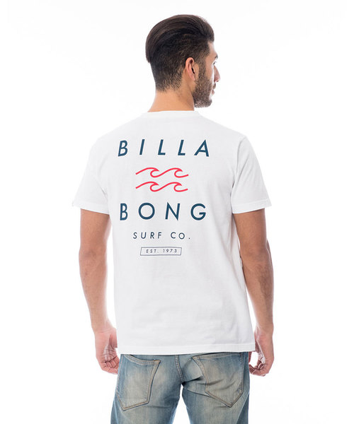 BILLABONG（ビラボン）の「BILLABONG メンズ  ONE TIME Ｔシャツ/ビラボン 半袖 バックプリント（Tシャツ/カットソー・メンズ・ピンク/ネイビー/ホワイト系その他/オレンジ・SMALL/MEDIUM/LARGE/X-LARGE）」の2枚目の写真